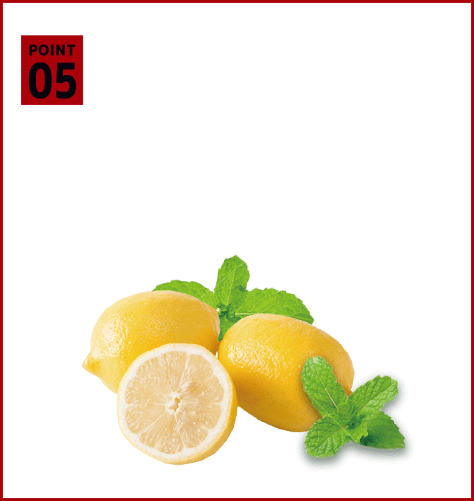 気になる汗臭対策もばっちり。香りはさわやかなレモンナチュラル。柑橘系のさわやかな香りで気になる頭皮の汗臭もしっかりガード。